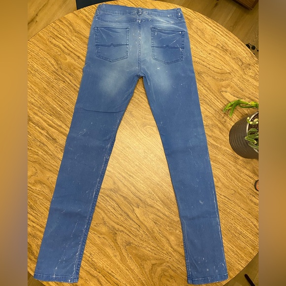 asos Men’s distressed skinny jeans - Picture 3 of 4